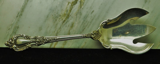 925 Sterling Silver Lunt Eloquence Salad Serving Fork 9.25" 122.3g