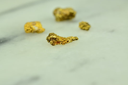 Lot of 18k-20k Yellow Gold tiny natural gold nuggets 1.8 grams