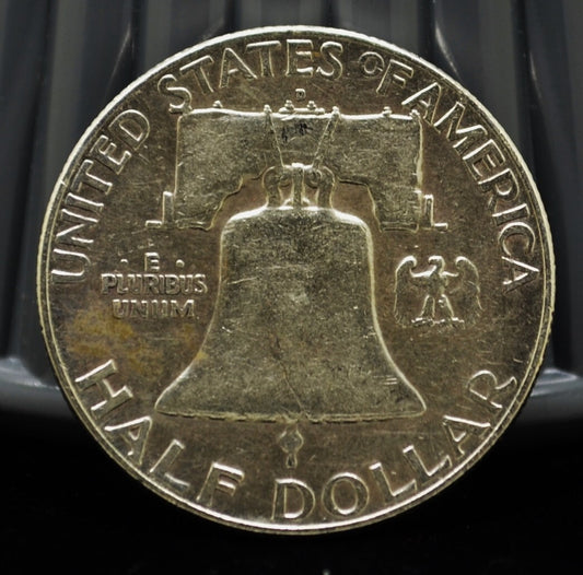 1950-D Franklin Silver Half Dollar