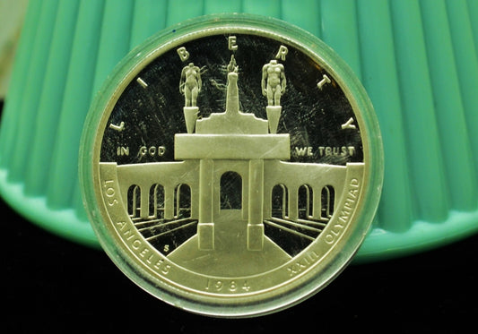 1984-S Olympics Commemorative Silver Dollar Proof
