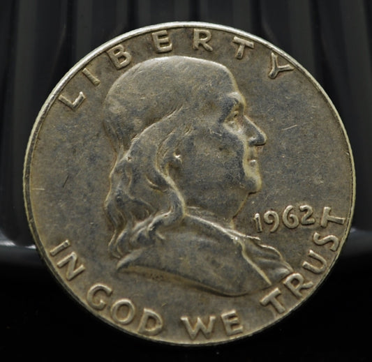 1962-D Franklin Silver Half Dollar