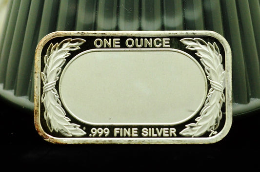 Happy Halloween Ingot Art Bar -1 Troy Oz .999 Silver