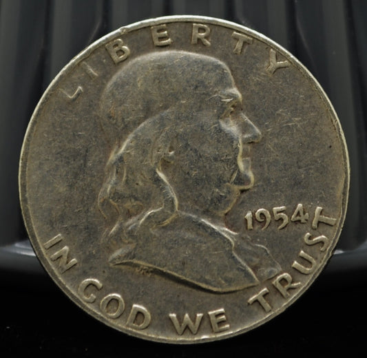 1954-D Franklin Silver Half Dollar