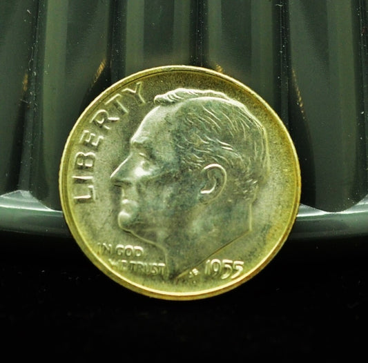 1955-S Roosevelt Silver Dime Uncirculated