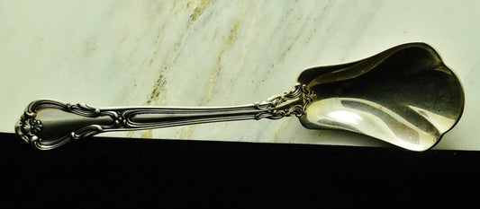 925 Sterling Silver Gorham Chantilly Sugar Shell Spoon 6"