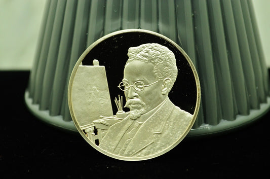 1973 #51 Postmasters Of America Art Round 92.5% Silver