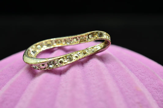 925 Sterling Silver Infinity Pendant with CZs