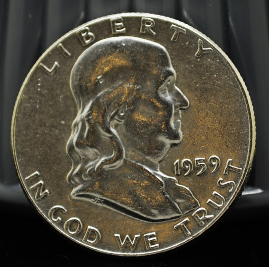 1959 Franklin Silver Half Dollar
