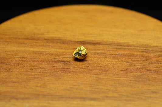 16K Yellow Gold natural gold nugget 0.7 grams 6mm X 5mm X 4mm