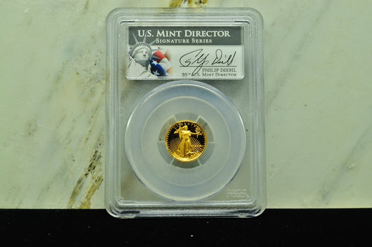 1991-P $5 Gold American Eagle PCGS PR69 DCAM Mint Director Series