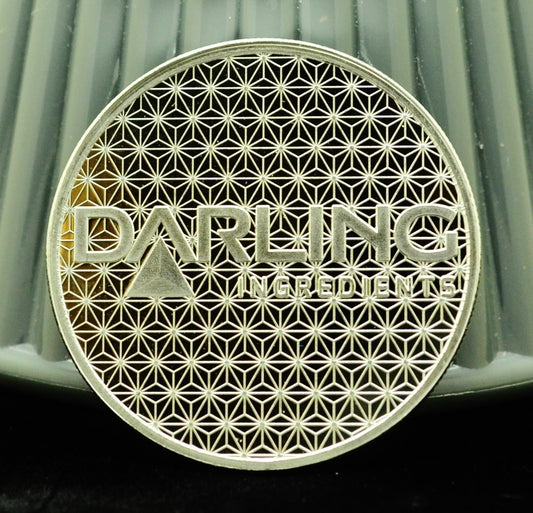 Darling Ingredients Los Angeles Sunshine Mint Art Round -1 Troy Oz .999 Silver