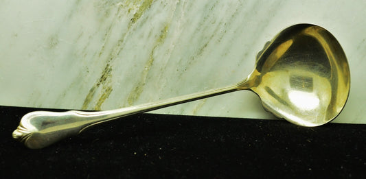 925 Sterling Silver Wallace Grand Colonial Solid Cream Ladle 5.5" 30.9g