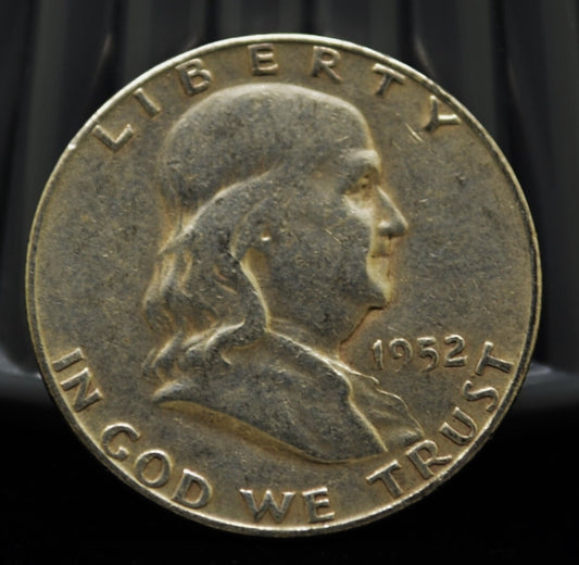 1952-S Franklin Silver Half Dollar