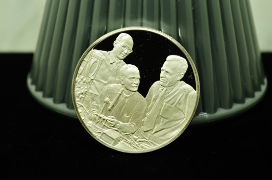 1973 Electronics Progress #49 Postmasters Of America Art Round 92.5% Silver