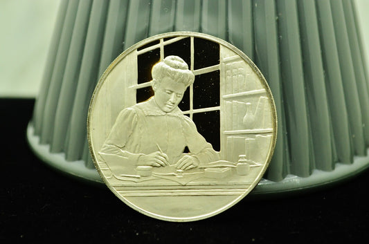 1973 Will A Cather #52 Postmasters Of America Art Round 92.5% Silver