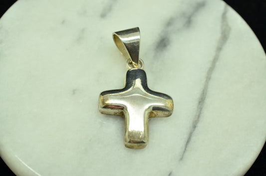 925 Sterling silver cross pendant charm