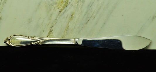 925 Sterling Silver Handle International Rhapsody New Master Butter Knife 7"
