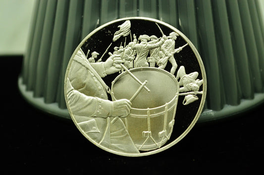 1973 Colonial Communication #53 Postmasters Of America Art Round 92.5% Silver