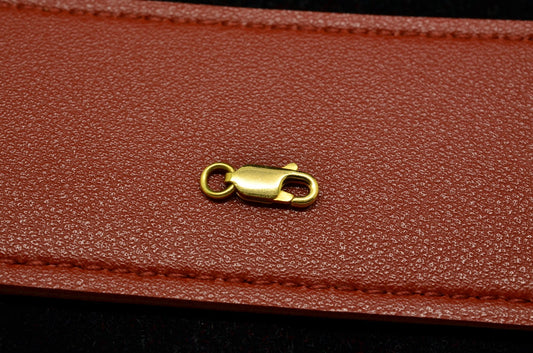 18K Yellow Gold Lobster Claw Clasp 11.0mm x 4.3mm 1.0g