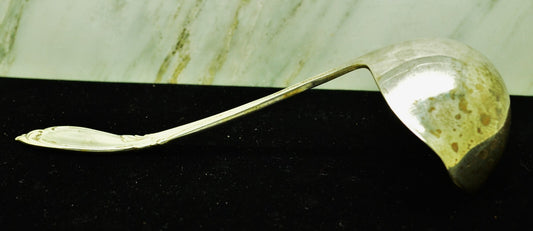 925 Sterling Silver International Rhapsody Solid Gravy Ladle 6.5" 72.7g