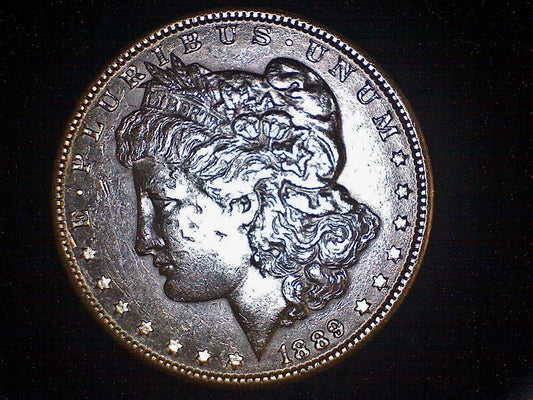 1889 Morgan Silver Dollar Unc
