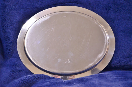 23283 Tiffany & Co 925 Sterling Silver Oval Tray Platter Plate 12 3/4" g