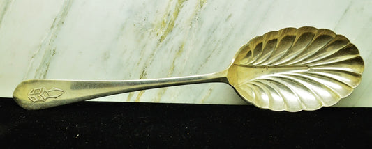 925 Sterling Silver Lunt Treasure Large Cassorole Serving Spoon 9 1/8" 89.4g