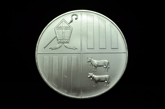 2008 Andorra 1 Diner BU -1 Troy Oz .999 Silver